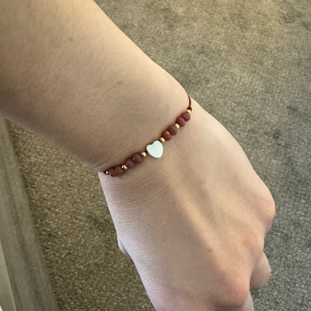 Handmade bracelet w/ Heart